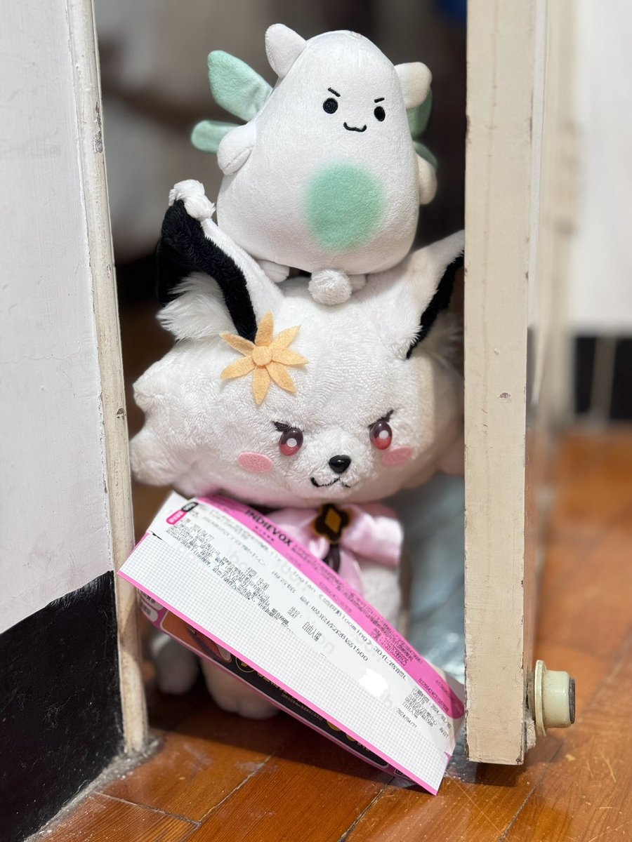 兩大守護獸（？幫我送票來了🥹🥹
#蘭蘭你看
 #2024盛開Blooming演唱會