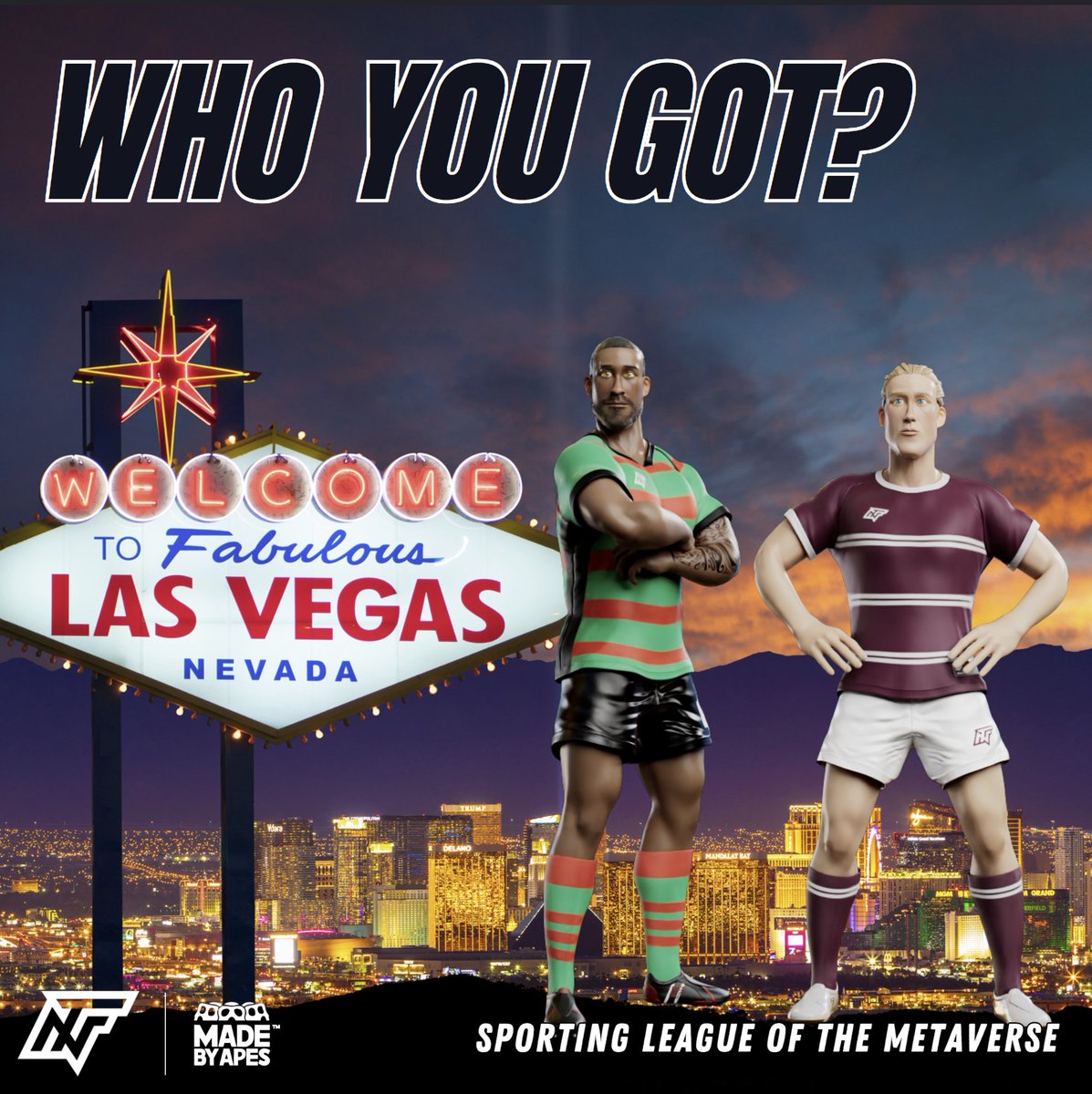 NFTeams_'s tweet image. The #NRL heads to Vegas.

Will the sport find a SLOT in the US Sporting landscape? or will it be CRAPs?

Who are you on?