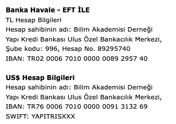 @BilimAkademisi aniden kaybettiğimiz, Yönetim Kurulu Üyemiz de olan Durmuş Ali Demir hocamızın anısına bir BAGEP ödülü verecek bu yıl. Katkı vermek isterseniz, 'Durmuş Ali Demir Anı Ödülü' açıklamasıyla Kredi Kartı  fonzip.com/bilimakademisi… ya da hesaba bağış yapabilirsiniz.