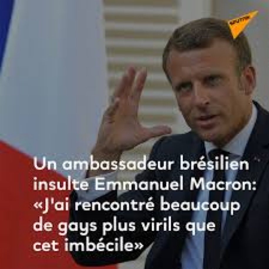 JefHugo99582's tweet photo. À l’étranger, l’image du petit Manu n’est pas excellente .. https://t.co/3VnQL9bFCK