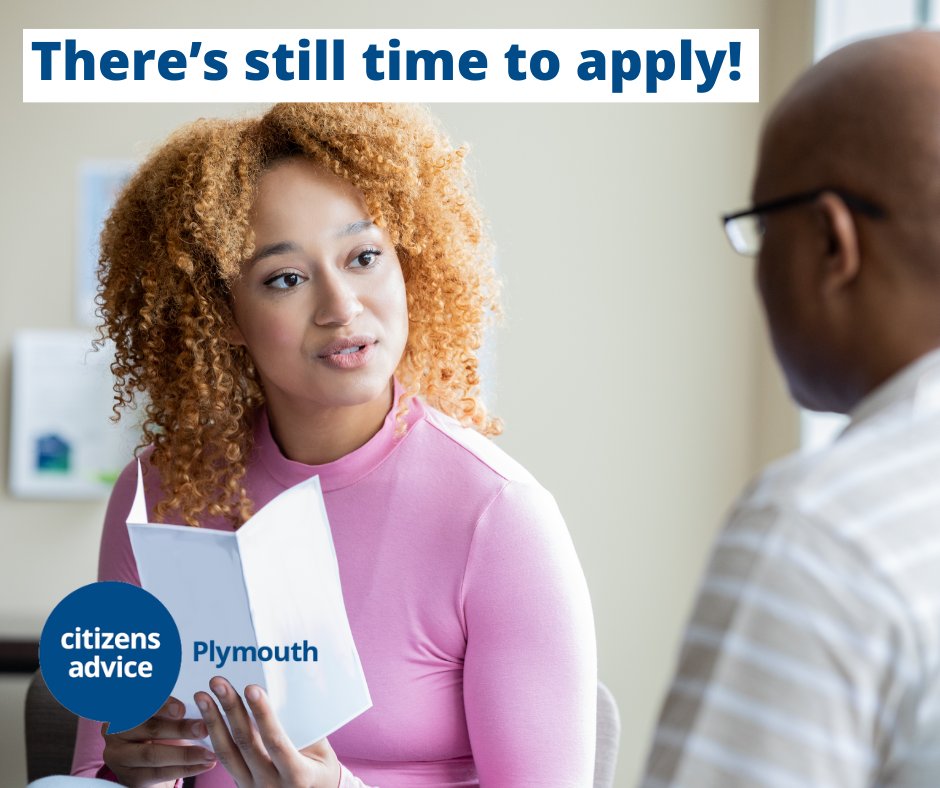 Apply before 4th March, 9am to be our new Vulnerable Caseworker!

You'll be supporting clients who face multiple challenges, particularly those identified as vulnerable within the #community. 

More info/apply tinyurl.com/mvp59yea 

#NowHiring #JobOpportunity #Plymouth
