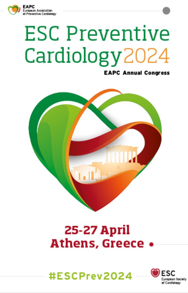 You still have time to register for the ESC Preventive Cardiology! It’s amazing scientific programme! And guess what? You’d get to hear legends of twitter talking @DrMarthaGulati @AnastasiaSMihai @Hragy and meet me too! And meet @EAPCPresident Register escardio.org/Congresses-Eve…