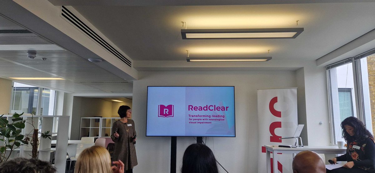 Aida_Suarez_'s tweet photo. What an extraordinary celebration at the Catalyst Accelerator Showcase last week at @zincvc.
ReadClear is a #madeatUCL assistive technology developed by @UCL_ICN & @UCLIoN ready to go to market 🚀@UCLBrainScience
Funded by @HealthyAgeingUK @DunhillMedical @RareDementia @UnLtd https://t.co/RUfDkoh8hf