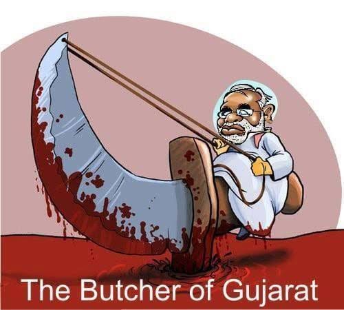 The Butcher of Gujarat - @narendramodi #IndiaOut #BoycottIndia #BoycottIndianProducts