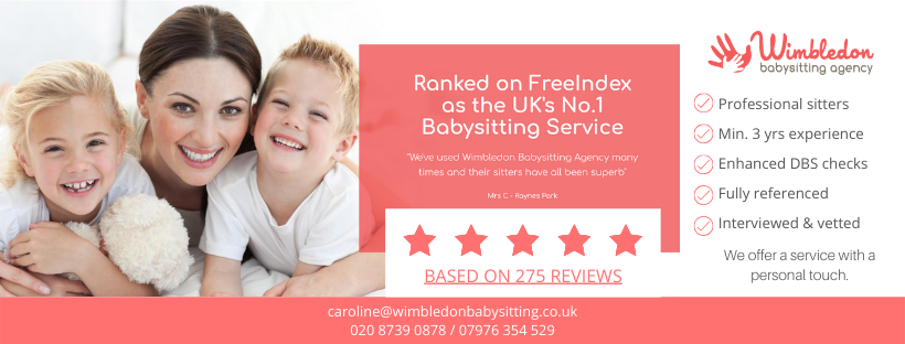 🌟🌟🌟🌟🌟'I couldn’t survive without the help of wonderful Caroline, she's so professional and helpful finding us great babysitters.” Wimbledon Babysitting agency (covering SW London/Surrey) has been highly recommended by #localmums. Read our reviews 👉 tinyurl.com/y8x47sux