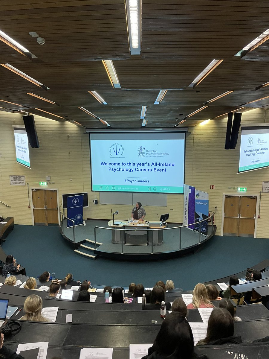 The All-Ireland Psychology Careers event was opened this morning by @suzie_guerin of @ucdpsychology. Ready for the day of speakers to come! #PsychCareers