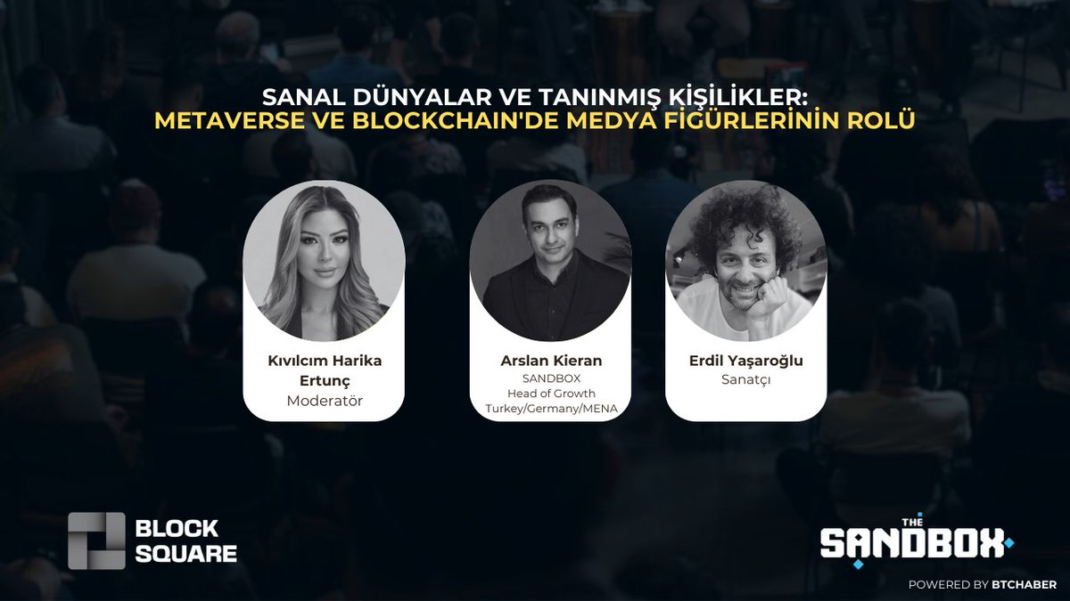 BTCHaber (@btchabercom) on Twitter photo Sanal Dünyalar ve Tanınmış Kişilikler: Metaverse ve Blockchain'de Medya Figürlerinin Rolü
<a href="/TheSandboxGame/">The Sandbox</a>'den <a href="/arslankieran/">Arslan Kieran</a> ve Karikatürist <a href="/erdilyasaroglu/">Erdil Yasaroglu</a> ile medya, web3 ve blockchain teknolojilerinin kesiştiği dinamik ve yenilikçi alanlarda derinlemesine bilgi alışverişinde Sanal Dünyalar ve Tanınmış Kişilikler: Metaverse ve Blockchain'de Medya Figürlerinin Rolü
<a href="/TheSandboxGame/">The Sandbox</a>'den <a href="/arslankieran/">Arslan Kieran</a> ve Karikatürist <a href="/erdilyasaroglu/">Erdil Yasaroglu</a> ile medya, web3 ve blockchain teknolojilerinin kesiştiği dinamik ve yenilikçi alanlarda derinlemesine bilgi alışverişinde
