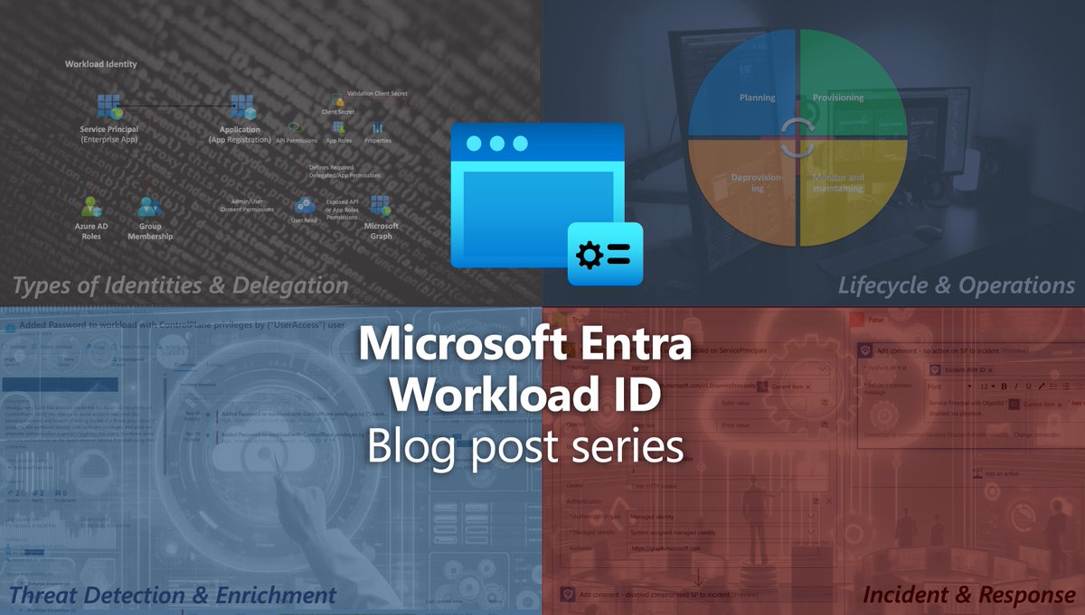 Thomas_Live's tweet photo. In the previous month, Iโve written a blog post series about #MicrosoftEntra #WorkloadId: https://t.co/WOYkUKGsNz
In this thread, I like to give you a summary about a few key aspects about managing non-human identities in #EntraID which has been also described in the articles. https://t.co/CWduMsFWLH