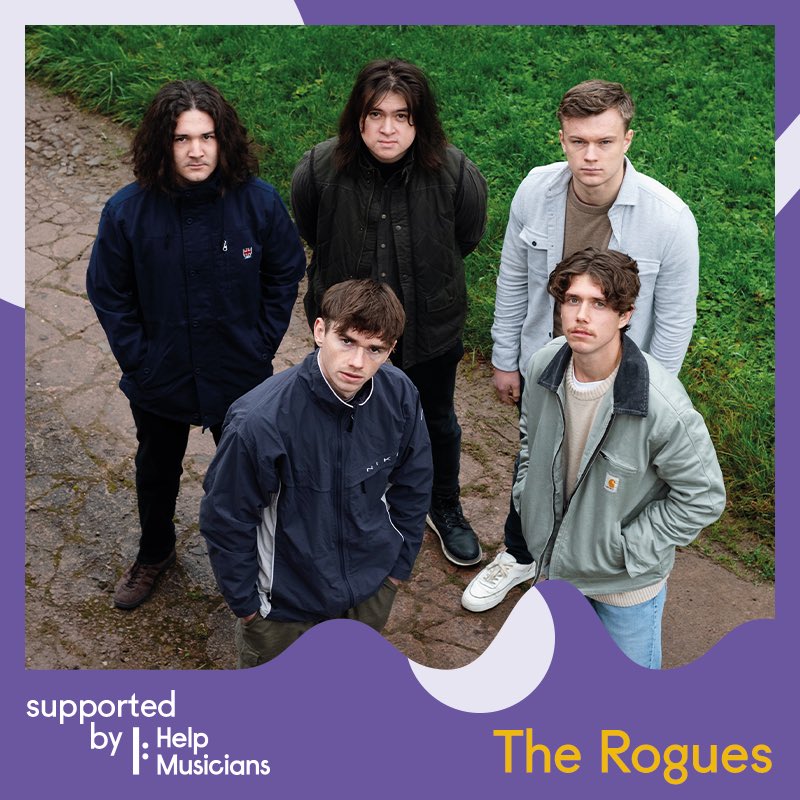 We’re buzzing to share news that recently we’ve been granted funding from @HelpMusicians towards recording & touring. There’s much more to be revealed over the coming weeks, so as always keep your eyes peeled & share this news so #everybodyknows ! #roguearmy #band #NewMusic
