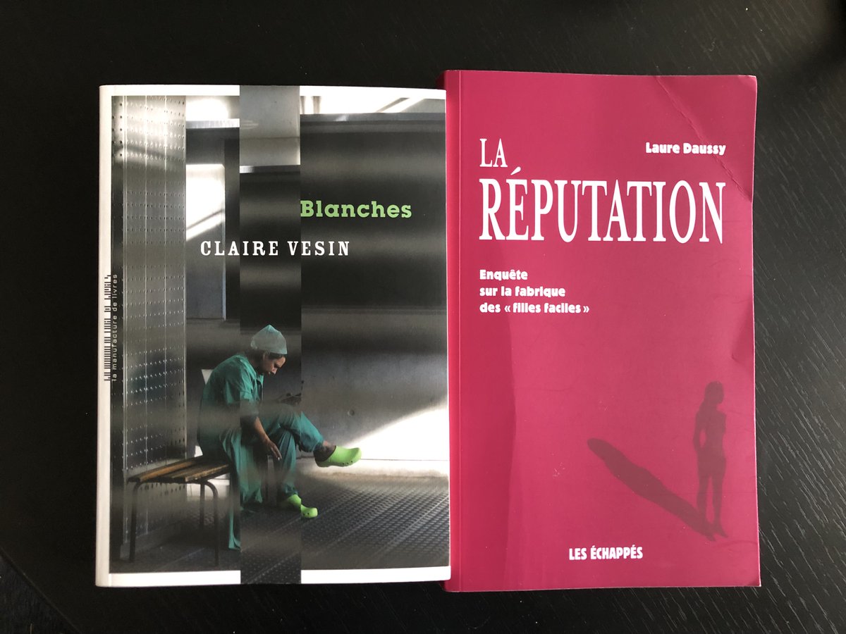 #baladodiffusion #Voyageauboutdulivre Il est question de 'Blanches' de #ClaireVesin @LaManufDeLivres et «La Réputation » de @LaureDaussy @Les_Echappes @Charlie_Hebdo_ vu.fr/WnyCp