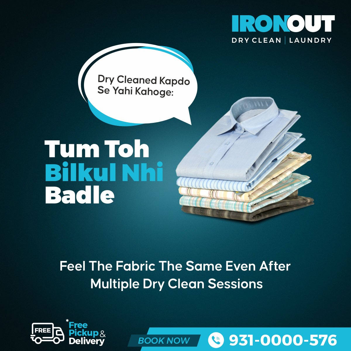 Rakhe apke kapdo ko naya jaisa humesha.
Schedule a pickup for dry cleaning Now!
Call Now: 9310000576
.
.
.
#IronOut #IronOutofficial #IronOutdryclean #DryClean #OnlineDryClean #Bestdrycleaner #Booknow #Scheduleapickup #Greenchemicals #Skinfriendly #Professionaldrycleaning