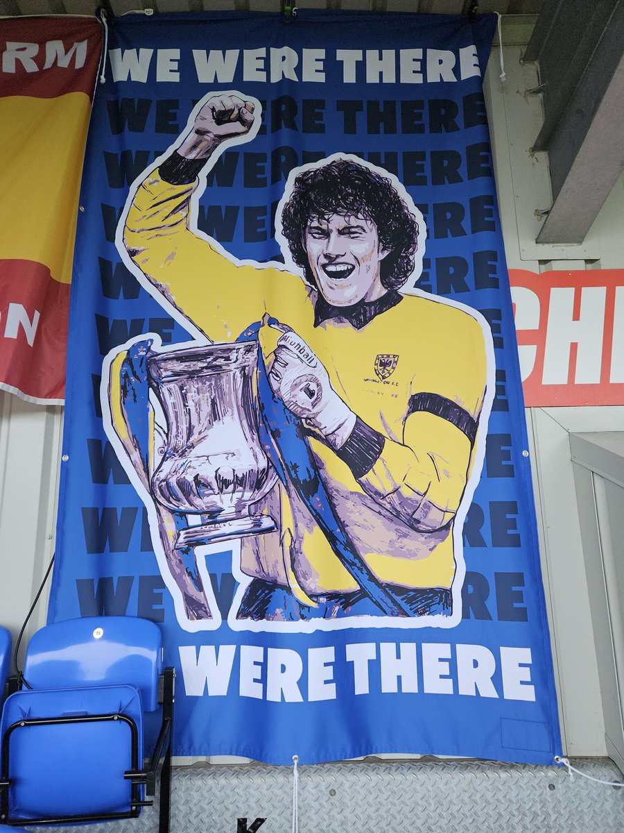 WE. Are. Wimbledon. <a href="/AFCWimbledon/">AFC Wimbledon</a> #PloughLaneFlags