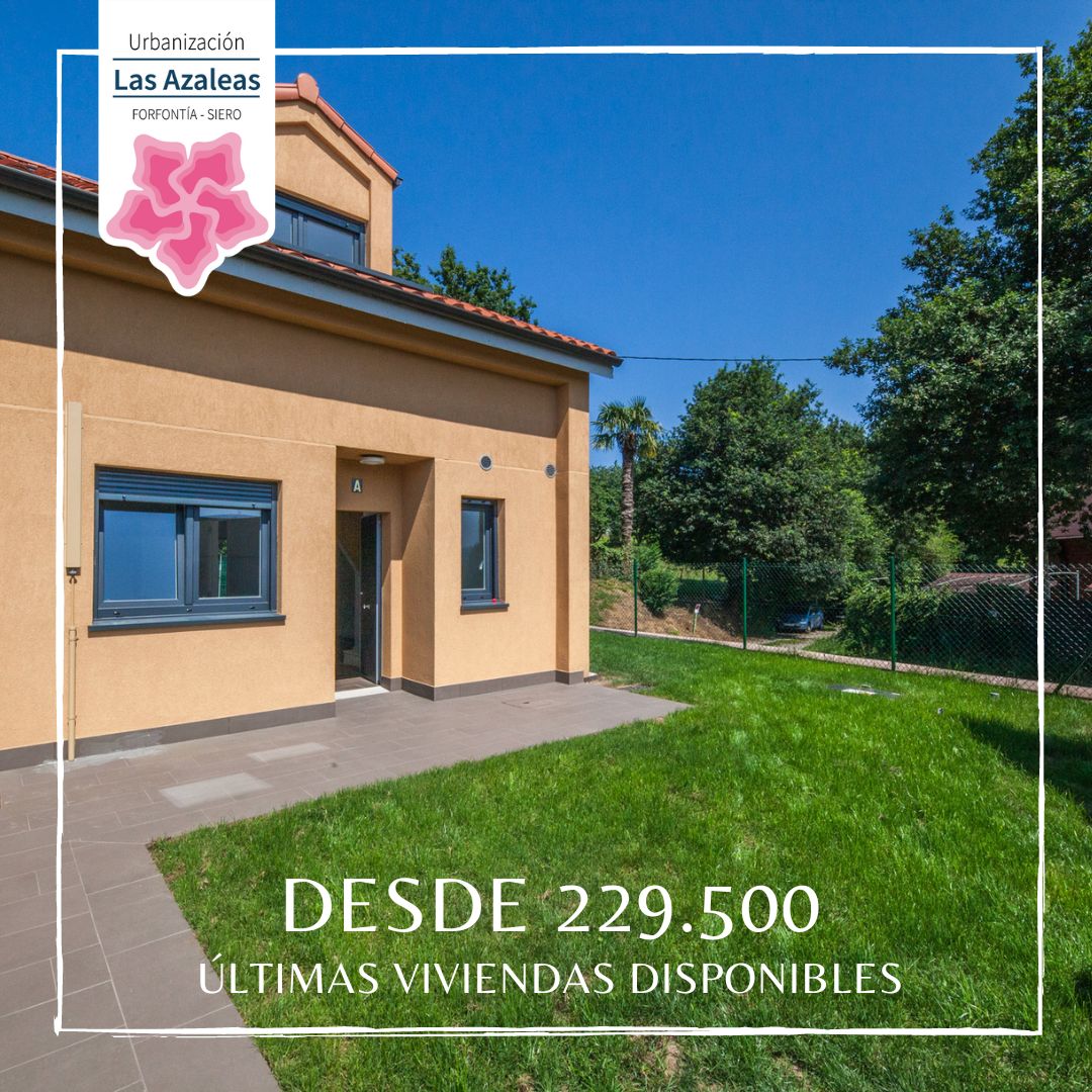 idindesin's tweet photo. Desde 𝟮𝟮𝟵.𝟱𝟬𝟬 € 
▪️ Obra nueva terminada  
▪️ Urbanización Las Azaleas (Principado de Asturias) 
▪️ Último chalet disponible
 #asturias #urbanizacion #lasazaleas https://t.co/hfSxoltN1d