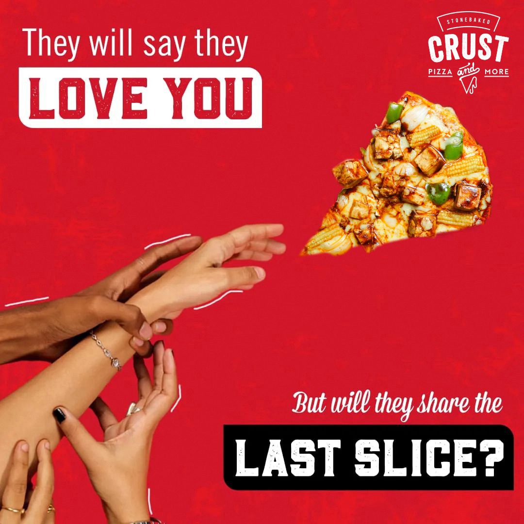 Navigating the delicate dance of the last pizza slice 🍕😅

#CrustPizzaAndMore #PizzaCrust #PizzaLovers #MumbaiEats #FoodieParadise #PizzaTime #CrustyDelights #TasteOfMumbai #FoodFusion #GourmetExperience #MouthwateringMenu #FoodieHaven #PizzaLoversParadise #FoodAdventure
