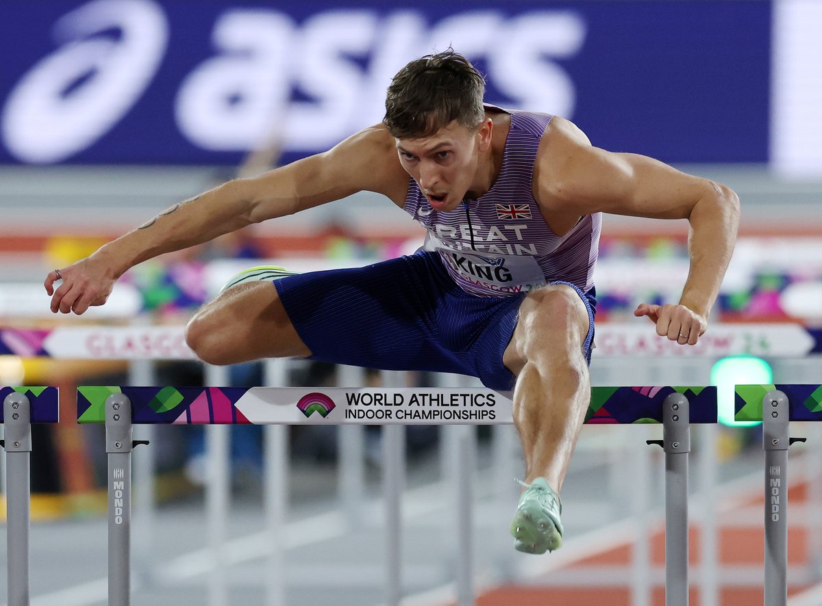 British Athletics (@britathletics) on Twitter photo Starting strong 💪
<a href="/DaveKing_/">David King</a> finishes his heat in third to qualify for tonight's 60m hurdles semi-finals 👏
Tade Ojora fails to make it out of his heat, finishing in 5th with 7.78.
#WICGlasgow24 Starting strong 💪
<a href="/DaveKing_/">David King</a> finishes his heat in third to qualify for tonight's 60m hurdles semi-finals 👏
Tade Ojora fails to make it out of his heat, finishing in 5th with 7.78.
#WICGlasgow24