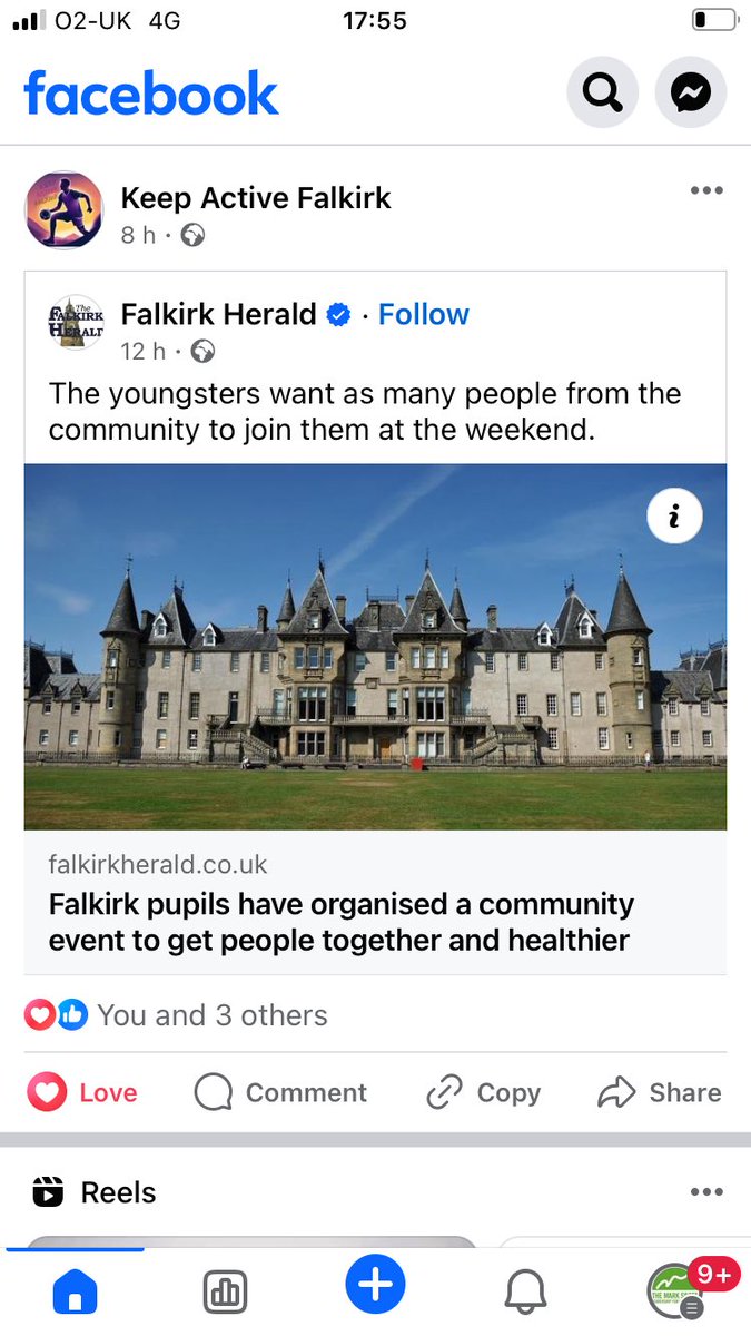 Project delivery in #falkirk today - encouraging folks to come for a walk in Callander Park as part of 3 days of events engaging folks in activity and engaging local clubs for them to get involved in - 10am and we already have people out on the course!