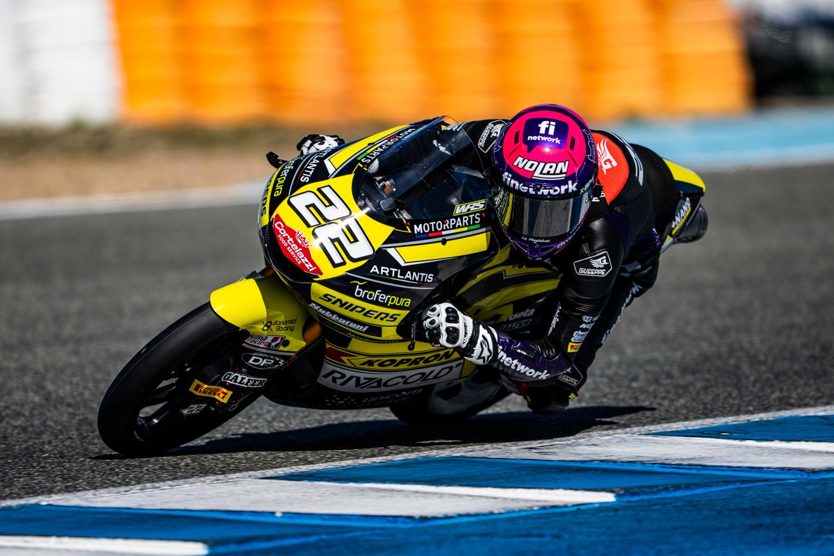 David Almansa asombra en el test previo a su debut en el Mundial de Moto3 📈💪

Resultados del test de Jerez:
- Combinada Día 1: P8 (1:44.724)
- Combinada Día 2: P9 (1:44.763)
- Combinada Día 3: P10 (1:44.724)

<a href="/DavidAlmansa22/">DavidAlmansa22</a> <a href="/finetwork/">Finetwork</a> <a href="/MotoGP/">MotoGP™🏁</a>