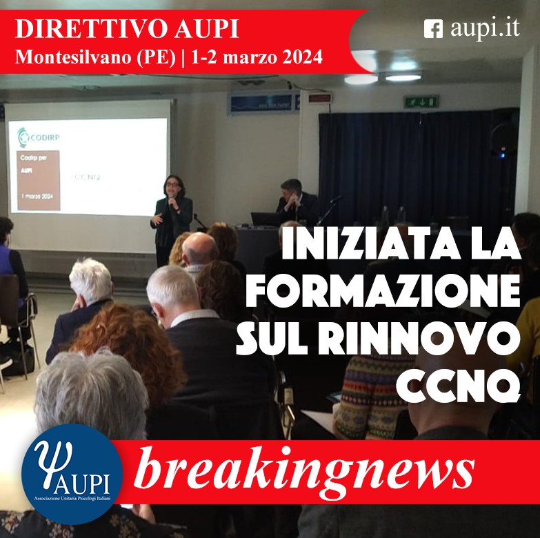 Codirp_'s tweet image. ll Segretario Generale @cigna69  ha tenuto venerdì 1 marzo un apprezzato intervento di approfondimento sul Rinnovo CCNQ, durante il Direttivo Nazionale AUPI a Montesilvano (PE).codirp.it/comunicati/il-…