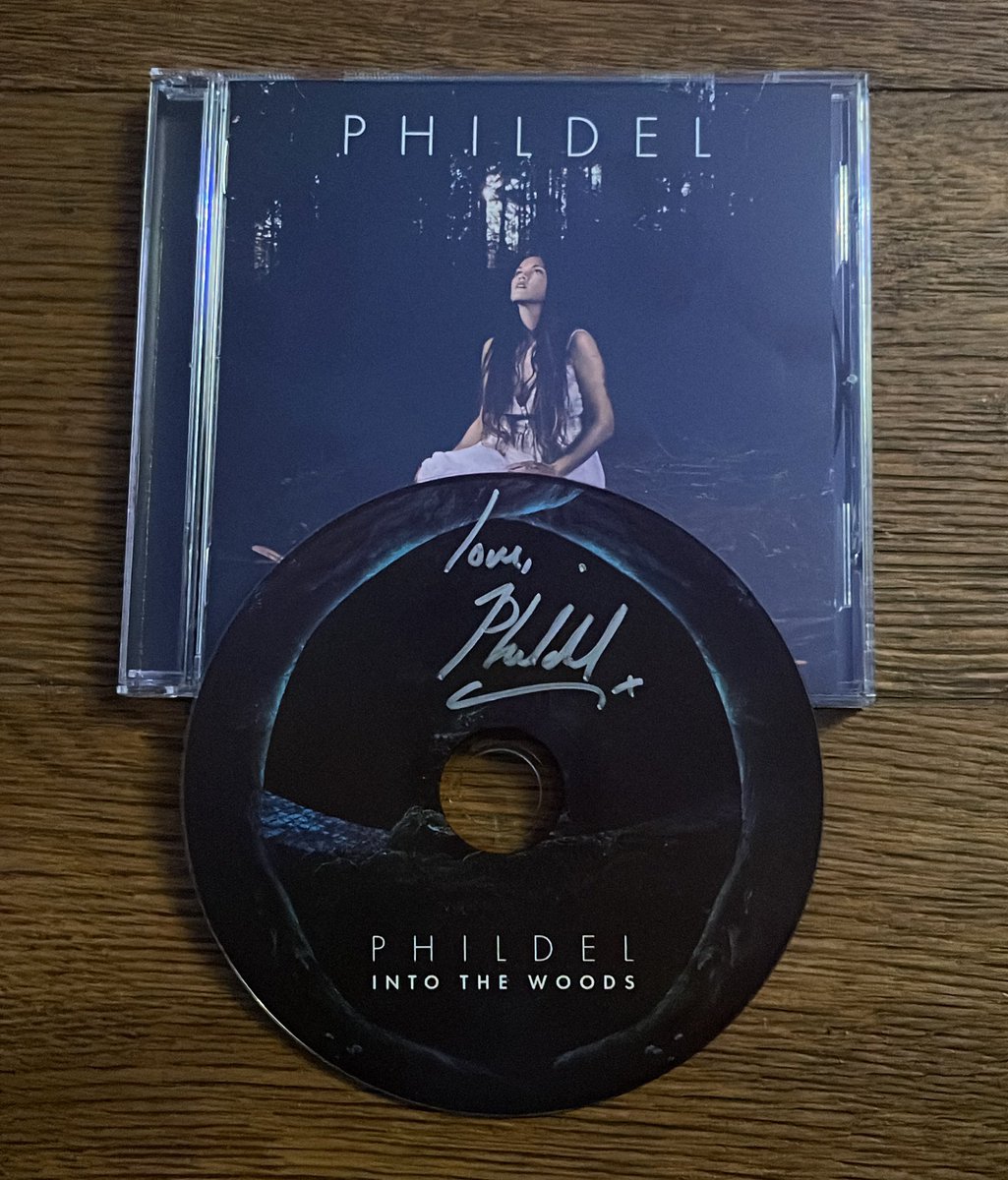 Great bit of post yesterday the latest album from the always wonderful @PHILDEL Into the Woods