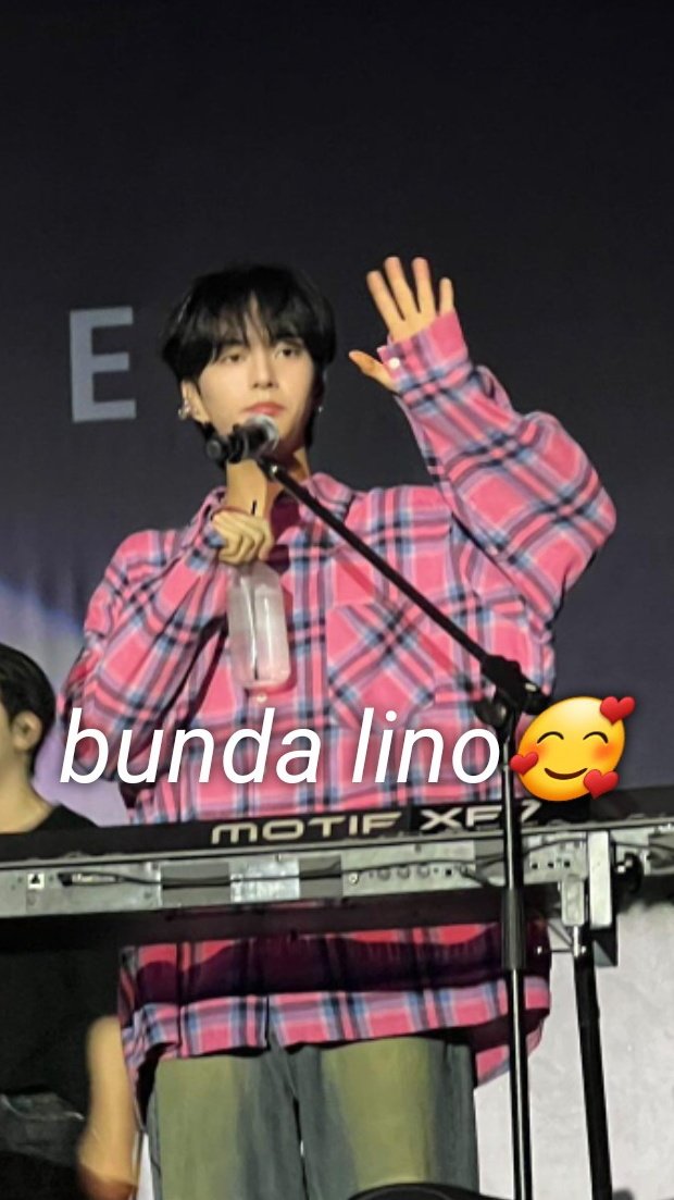 ODECHIEVE's tweet image. Ode at today&apos;s soundcheck 🥹💜
Cutie as always!