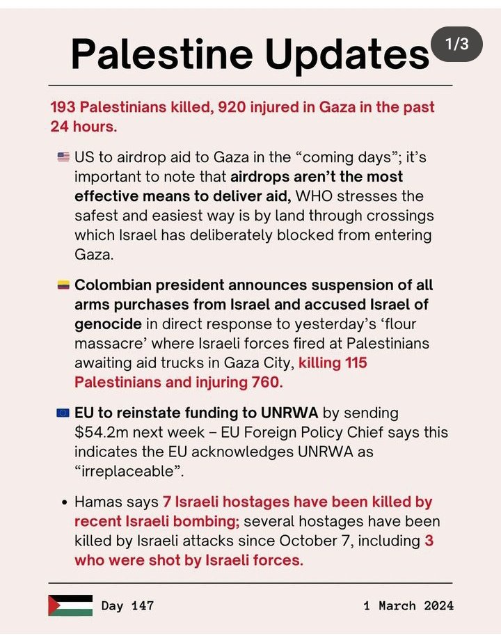 Latest update from Palestine #ShutItDown4Palestine #FreePalestine