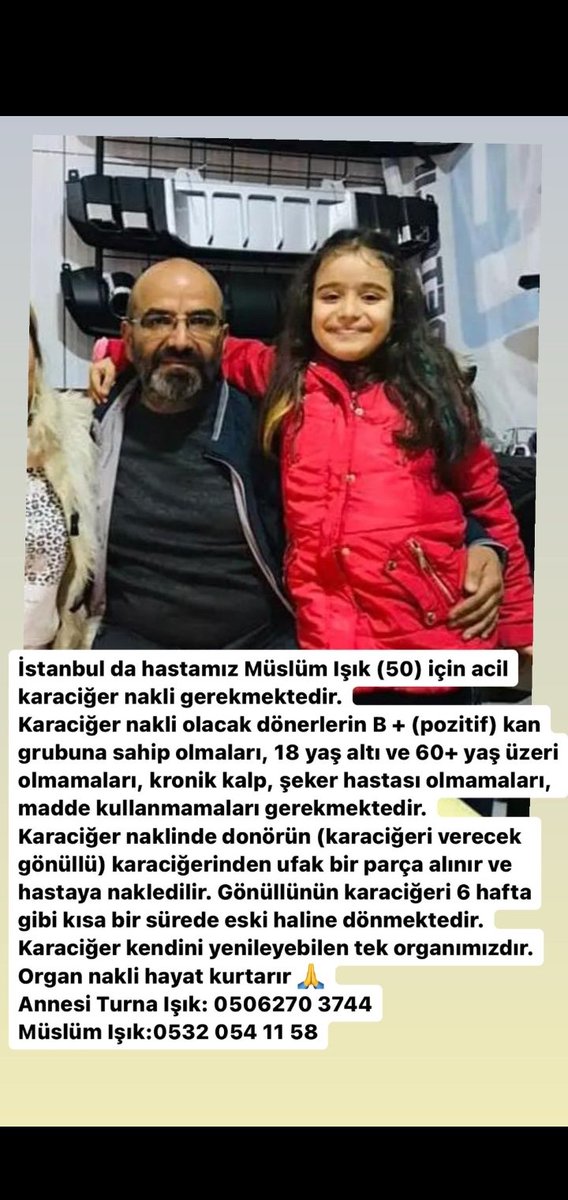 Sayın saglık bakanım ne olur sesimizi duyun eşimin açil karaciger nakli olması gerek acil lüften  yardım elinizi uzattın <a href="/drfahrettinkoca/">Dr. Fahrettin Koca</a> <a href="/RTErdogan/">Recep Tayyip Erdoğan</a> @