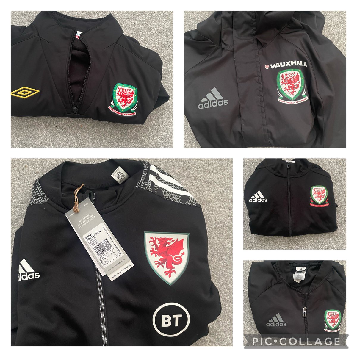 Training wear Umbro 1/4 zip XL £17 Adidas Windbreaker Small £12.50 Adidas Womens zip XL £17.50 Adidas presentation jacket small £17 Adidas full zip medium £15