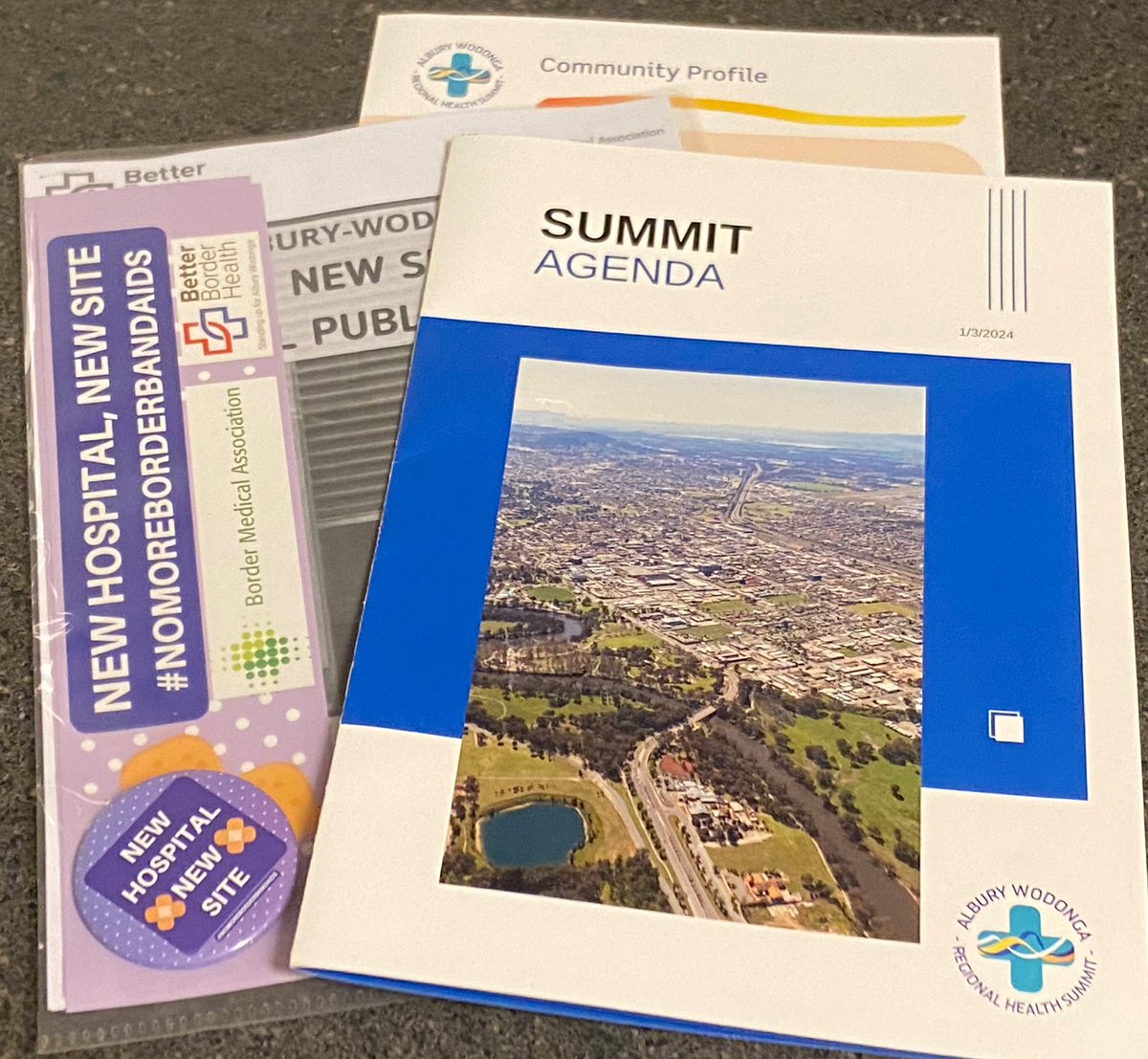 Fab to have been at the Regional Health Summit in Wodonga yesterday. 

What hit home for us:  collaboration between all levels of government regardless of political allegiance, is essential to achieve what’s best for the 300K people accessing Albury-Wodonga Health.