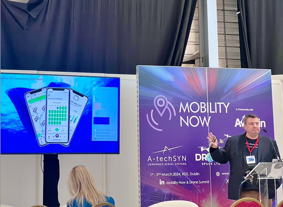 Mark Miller, CEO &amp; Co-Founder of Manta Ray EV, takes the stage to discuss adapting to change in the era of extended-range EVs and shared economy solutions.

Don't miss his insights at the Mobility Now Summit! Register now: lnkd.in/eY4gk5ek

#MobilityNow #DroneSummit