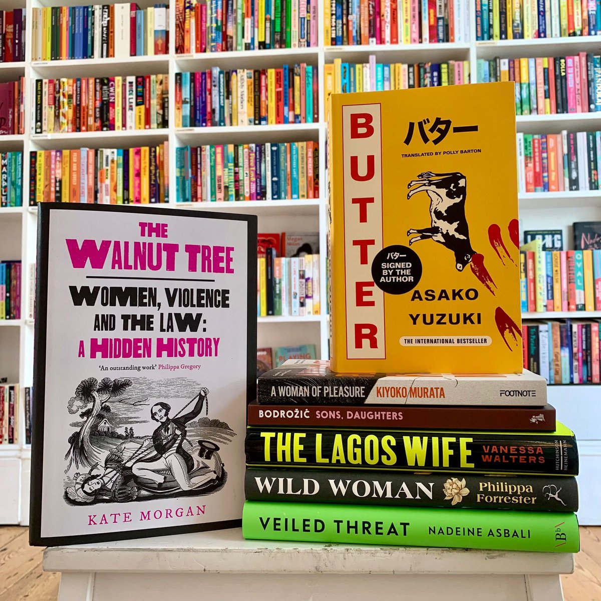 NEW IN Some exciting new releases this week from the highly anticipated Butter (if gourmet cannibalism is your vibe, dinner's ready!), the hidden history of gender-based violence under the British Law, an immersive thriller set in Lagos and more! ✨