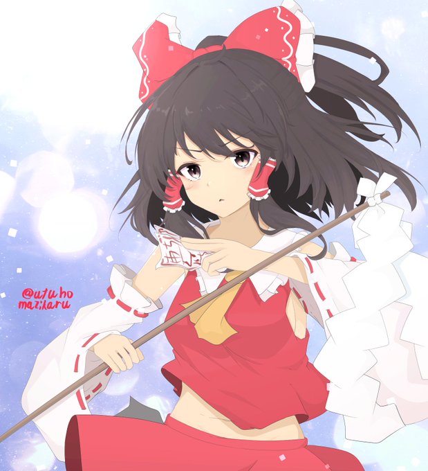 練習で書いてたセンシティブじゃない博麗霊夢 