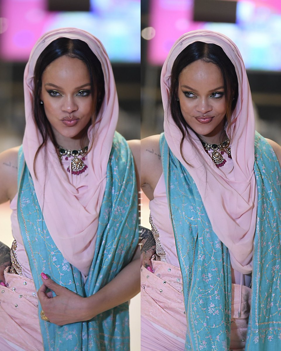 rihsmbih's tweet photo. Riri in India last night 👸🏾 https://t.co/9i9g9DD5Dd