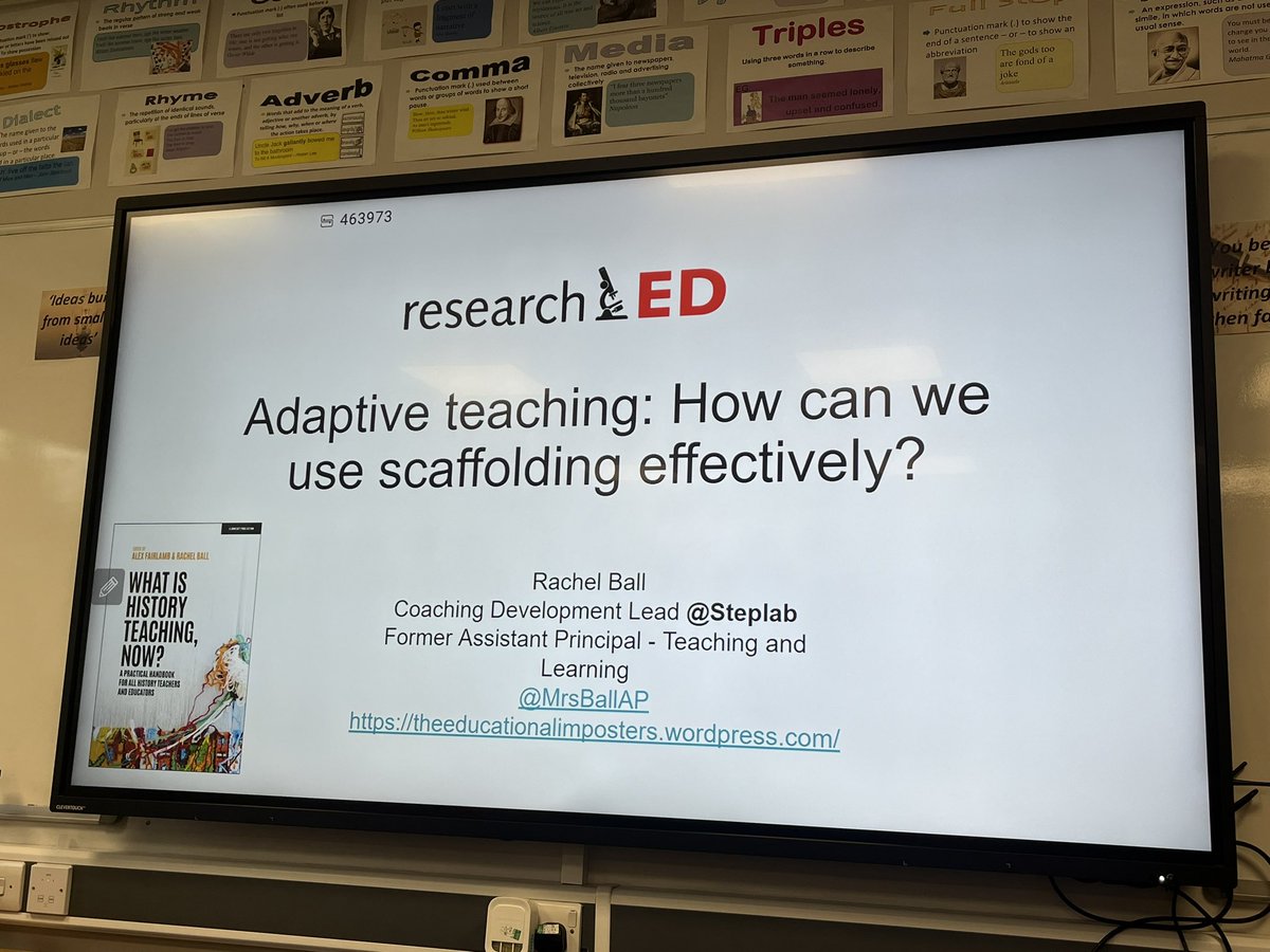 Jess Rennie (@missjessrennie) on Twitter photo A brilliant session on adaptive teaching and scaffolding from <a href="/MrsBallAP/">Rachel Ball</a>. Lots of food for thought for <a href="/jthompson_teach/">Jessica Thompson</a> and I. #rEDWarr2024 A brilliant session on adaptive teaching and scaffolding from <a href="/MrsBallAP/">Rachel Ball</a>. Lots of food for thought for <a href="/jthompson_teach/">Jessica Thompson</a> and I. #rEDWarr2024
