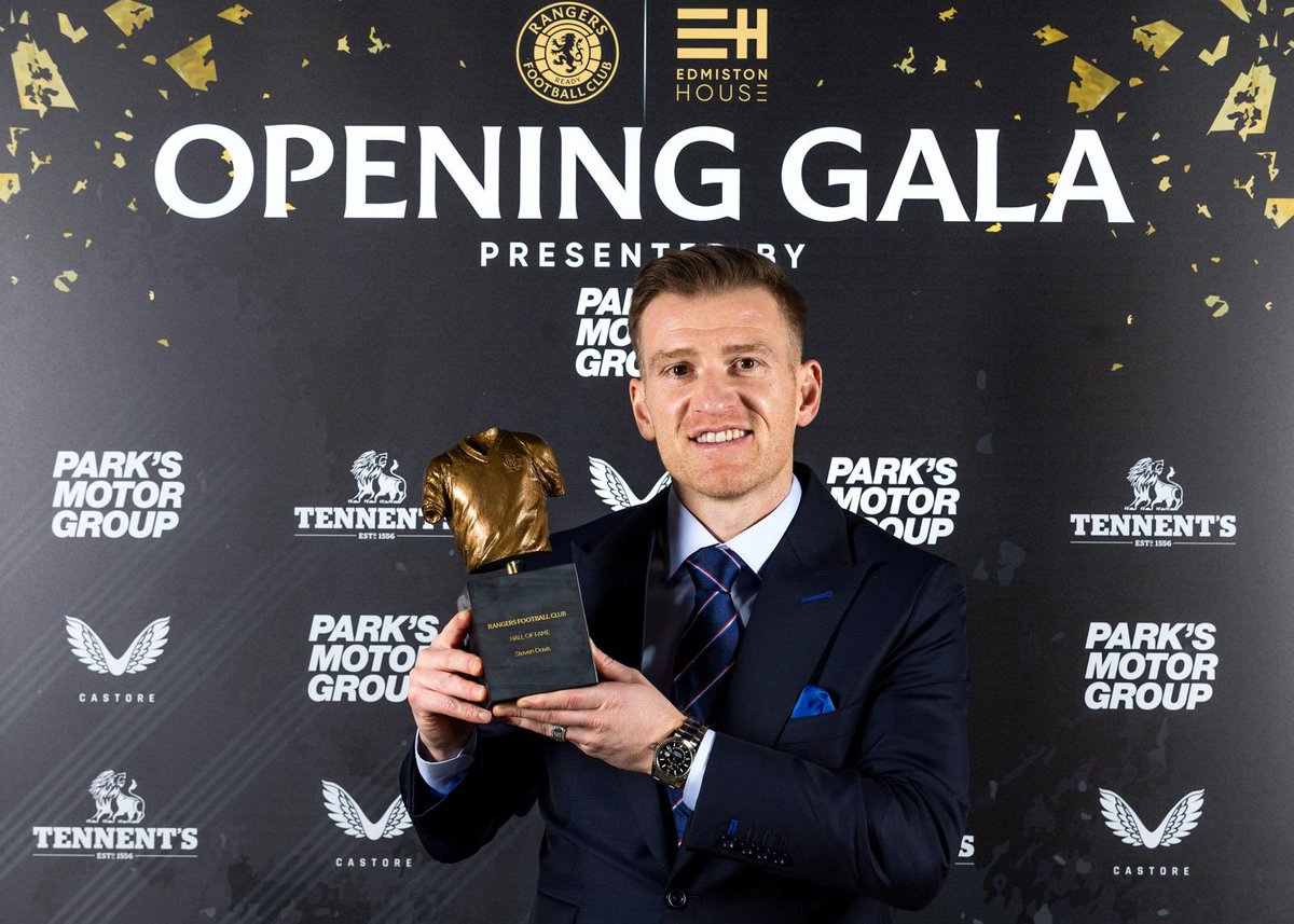 RangersFC's tweet image. 💙 There will be a presentation for Hall of Fame inductee Steven Davis at 2:45pm.

Please arrive to the stadium early if you are able to do so as we welcome a club legend back to Ibrox.