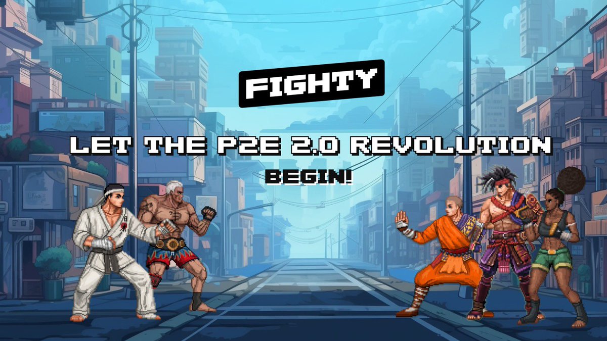 gametyio's tweet photo. Dive into FIGHTY - the next-gen Play-to-Earn! ๐ฅ
Unlock levels and power-ups with $FIGHTY in a free, casual 2D beat 'em up game. ๐ฎ
#PlayToEarn #FIGHTY https://t.co/JqPeO2jBFY