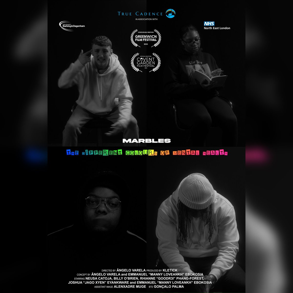 Last year, our short film 'Marbles: The Different Colours of Mental Health' received an Honourable Mention at the 2023 Greenwich Film Festival, but this year, it has also been recognised for the 2024 Covent Garden Film Festival! 🎬✨ Check it out!! buff.ly/42ZDFYw