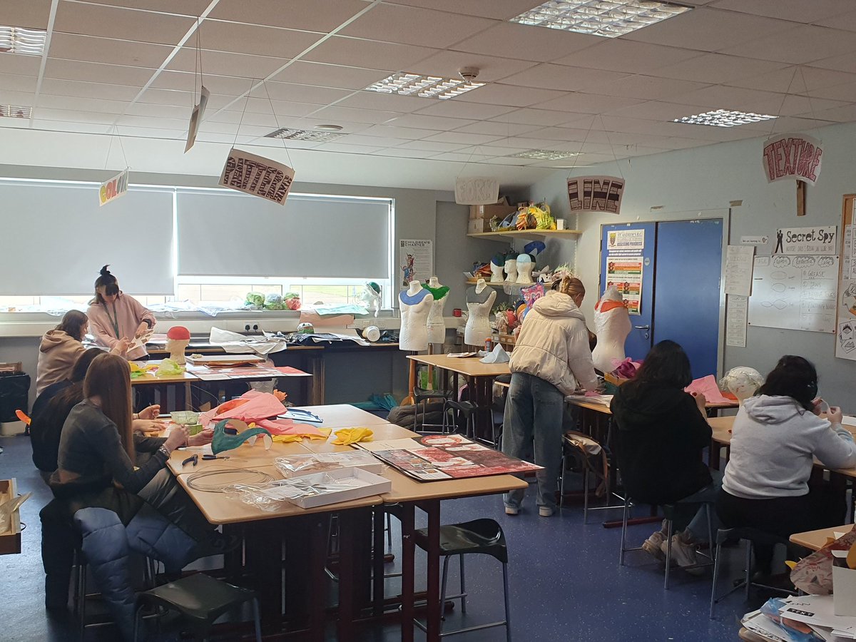 Great turn out for our first Saturday Supported Study! <a href="/StAndrewsRCSec/">St Andrew's Secondary School</a>