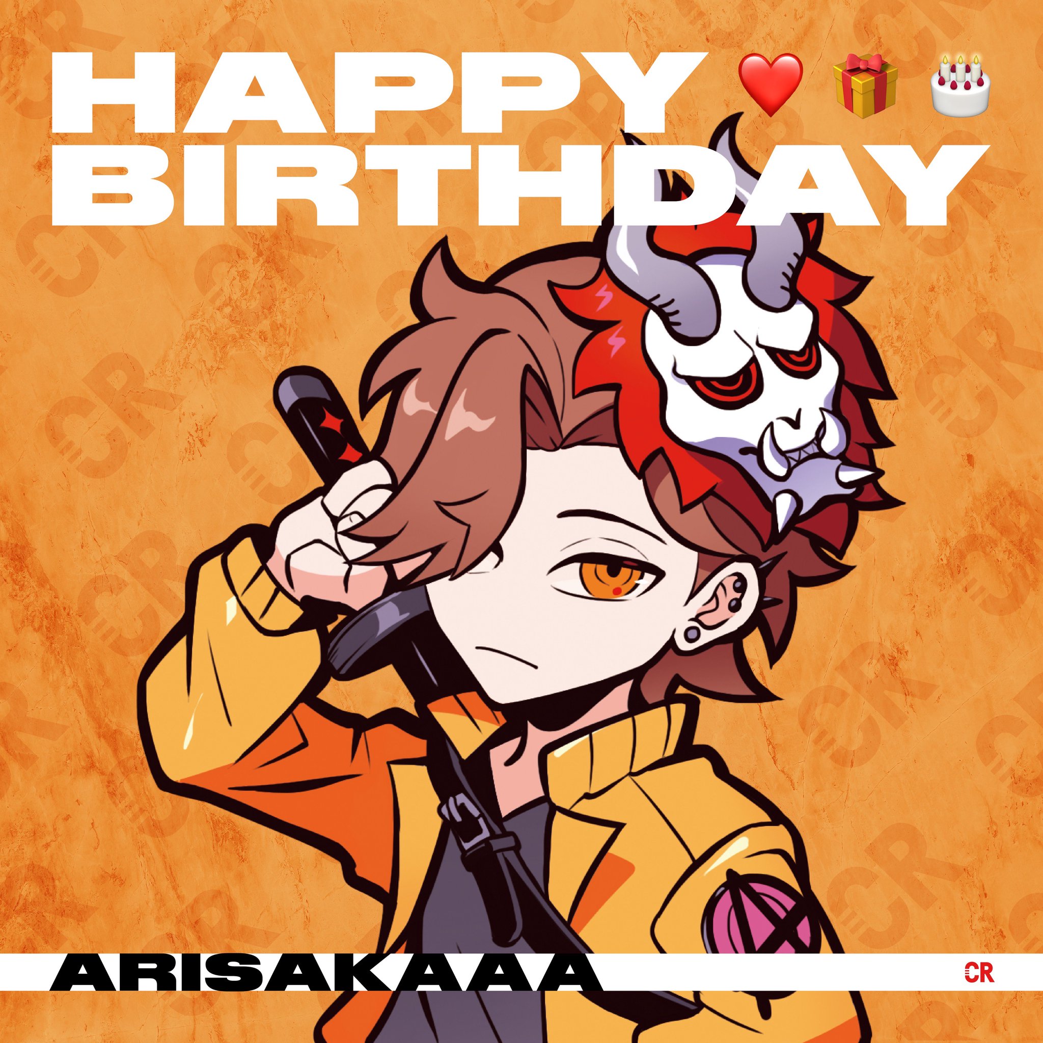CR CrazyRaccoon ありさか BIG STICKER】ARISAKAAA おいこれい！ – CRAZY RACCOON