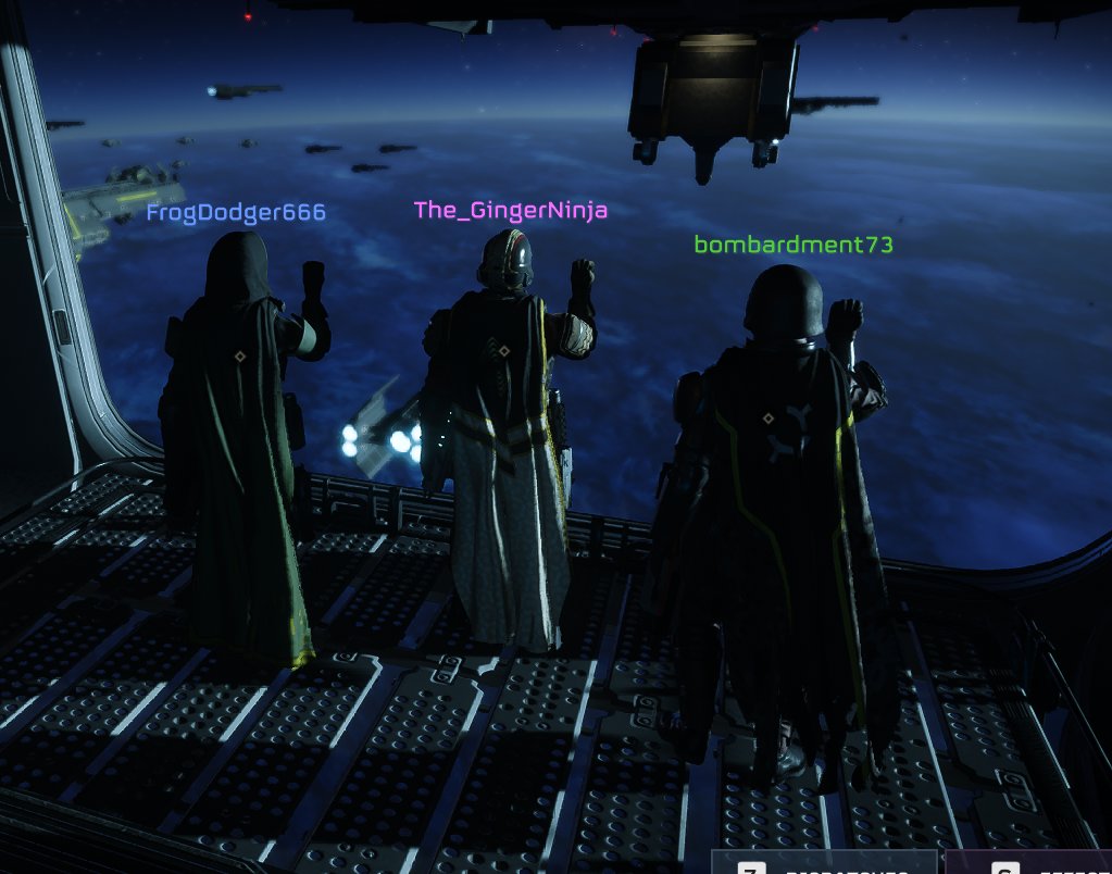 U4c175a's tweet image. i got some nice shots of the sun raising at Malevelon creek with my friends.

#HellDivers #HelldiversII #HelldiversRP #HELLDIVER2