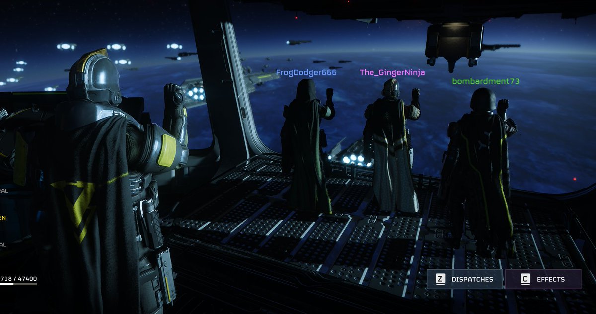 U4c175a's tweet image. i got some nice shots of the sun raising at Malevelon creek with my friends.

#HellDivers #HelldiversII #HelldiversRP #HELLDIVER2