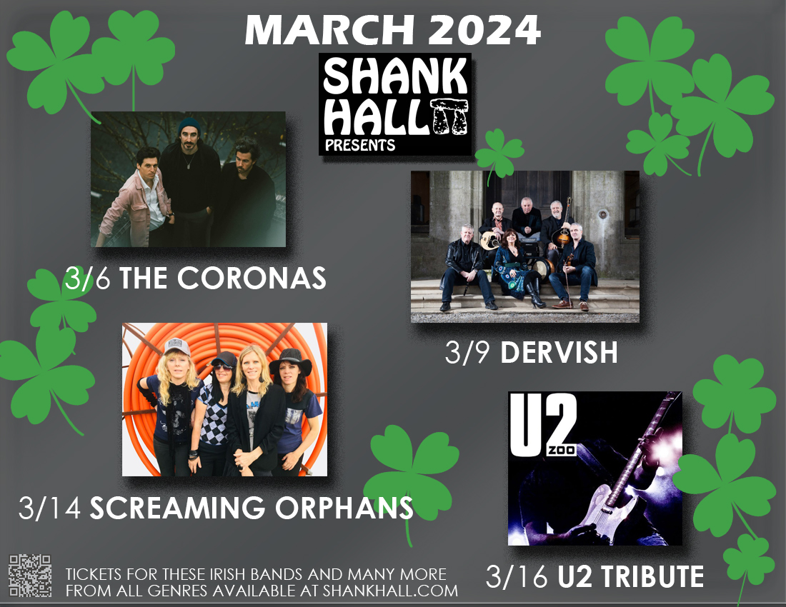 on sale now shankhall.com/tickets.php #celticmusic @TheCoronas #irishmusic #irishband #irishculture