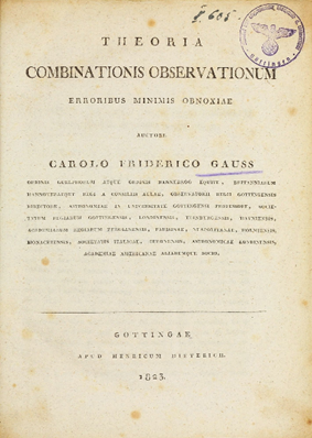 Happy 101st 🎂to forerunner of the Gauss-Markov theorem & best linear unbiased estimators (BLUE). In 1823 Carl Friedrich Gauss published Theoria Combinationis Observationum Erroribus Minimis Obnoxiæ’ in which he implicitly developed what he called “error consistency” 1/4