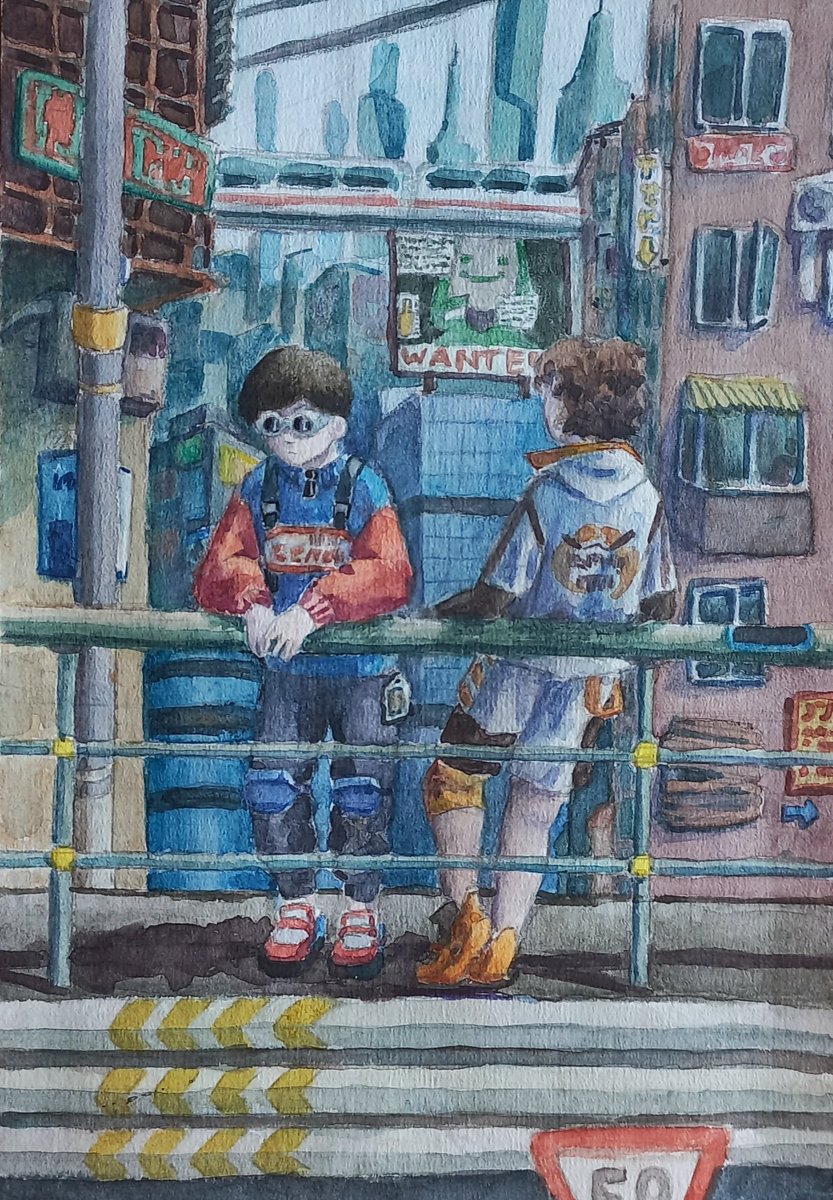 su_pch_ik's tweet photo. Manhunt, but cyberpunk
#dreamfanart #georgenotfoundfanart #sapnapfanart https://t.co/lCcJZQlO20
