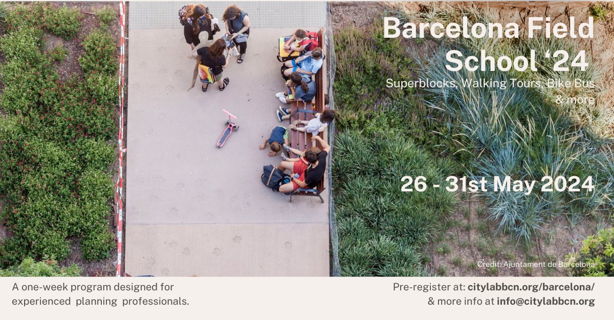 The deadline to reserve your spot in the May edition of the Barcelona Field School is rapidly approaching. Pre-register: docs.google.com/forms/d/e/1FAI… @UBHub_org