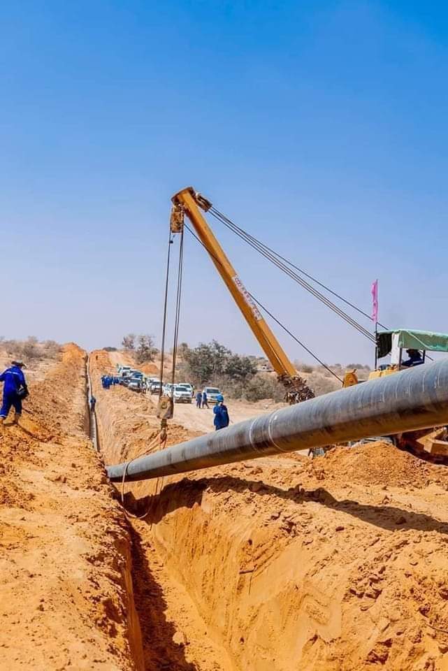 AfriconeCom's tweet photo. 🔴 #Niger 🇳🇪 
Pétrole : Le #pipeline_Niger_Bénin inauguré, premier chargement en mai 2024 !
C'est officiel ! Le pipeline Niger-Bénin, a été mis en service ce 1er mars 2024. Cette infrastructure  d'exporter le pétrole brut du Niger vers les marchés international https://t.co/ryFwppoXwm