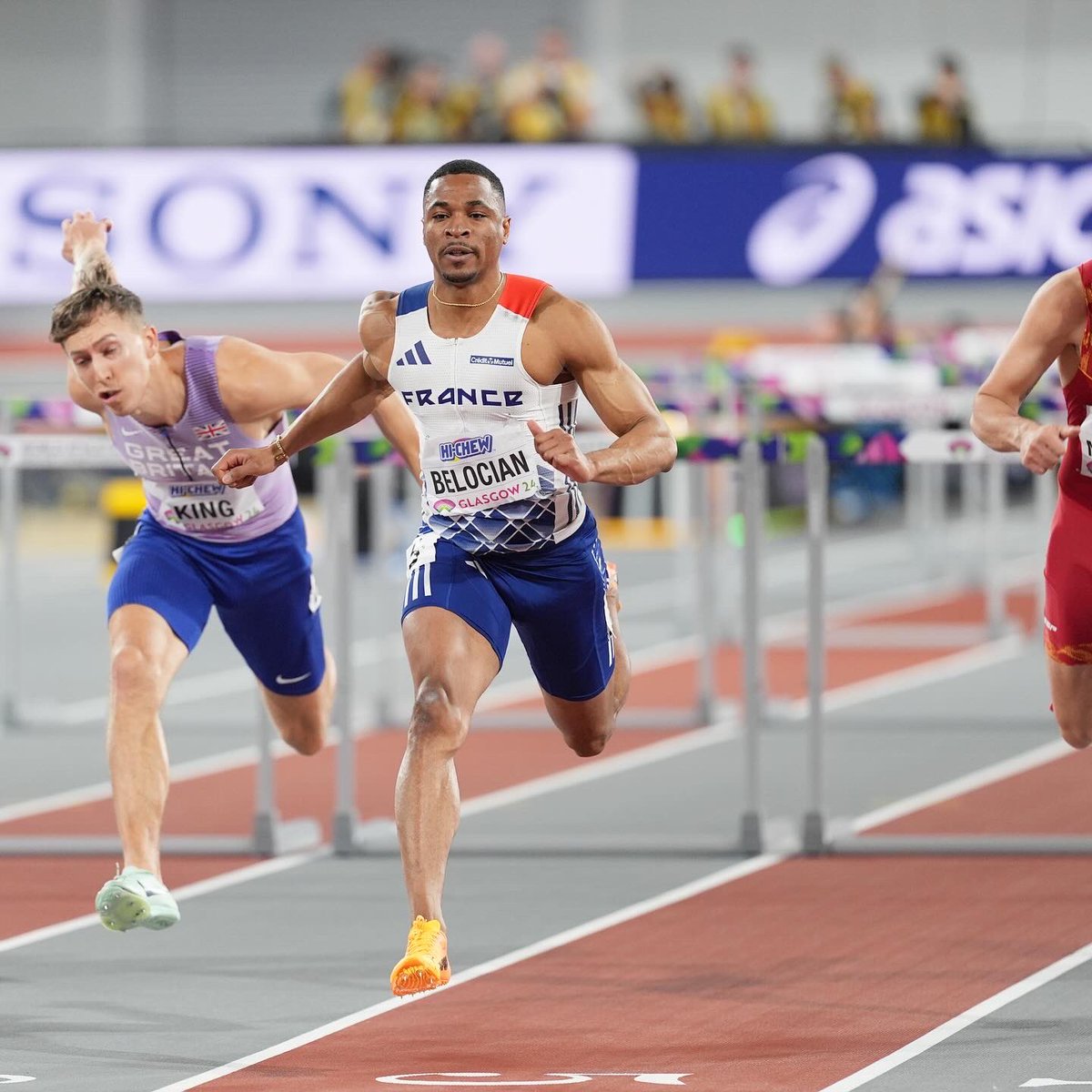 Lille Métropole Athlétisme (@lmathletisme) on Twitter photo Ça passe en demi-finale pour <a href="/wilhembelocian/">wilhem belocian</a> avec le 2ème temps des séries en 7’’47 💥
Rdv en demi-finale à 20h10 ⚡️
<a href="/MetropoleLille/">Métropole Européenne de Lille</a> <a href="/hautsdefrance/">Région Hauts-de-France</a> <a href="/departement59/">Département du Nord</a> Ça passe en demi-finale pour <a href="/wilhembelocian/">wilhem belocian</a> avec le 2ème temps des séries en 7’’47 💥
Rdv en demi-finale à 20h10 ⚡️
<a href="/MetropoleLille/">Métropole Européenne de Lille</a> <a href="/hautsdefrance/">Région Hauts-de-France</a> <a href="/departement59/">Département du Nord</a>