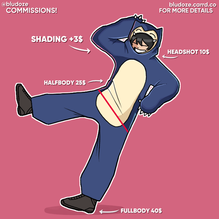 bludoze's tweet photo. EMERGENCY COMMISSIONS!! (dm me for more info)

its hard to get money recently especially for college savings and paying off my laptop..

rts appreciated 🙏
#commissionsopen https://t.co/r3LgHNgd0g