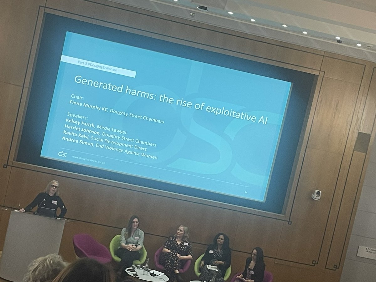 Patent in the abuse of women is a repeated failure to monitor patterns & red flags. What patterns might AI help us spot? AI is a tool which is being used against women; what a triumph it would be if we could use it for our own protection. | @HarrietEJohnson #IWD2024