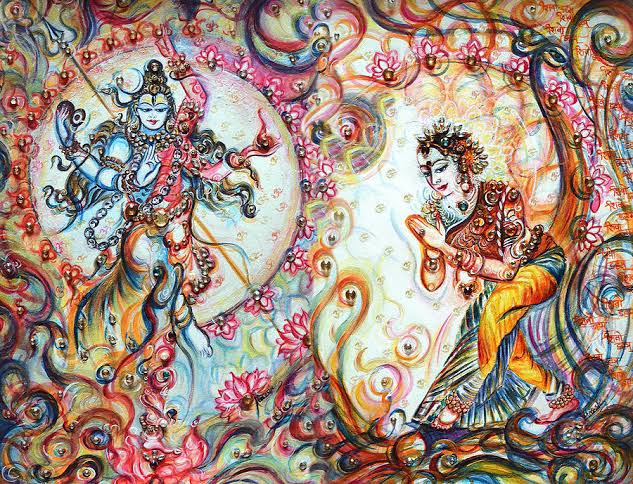 कदा निलिंपनिर्झरी निकुंजकोटरे वसन्‌ विमुक्तदुर्मतिः सदा शिरःस्थमंजलिं वहन्‌।
विमुक्तलोललोचनो ललामभाललग्नकः शिवेति मंत्रमुच्चरन्‌ कदा सुखी भवाम्यहम्‌ ॥१३॥
हर हर महादेव 🙏🏽🙏🏽🙏🏽🙏🏽🙏🏽