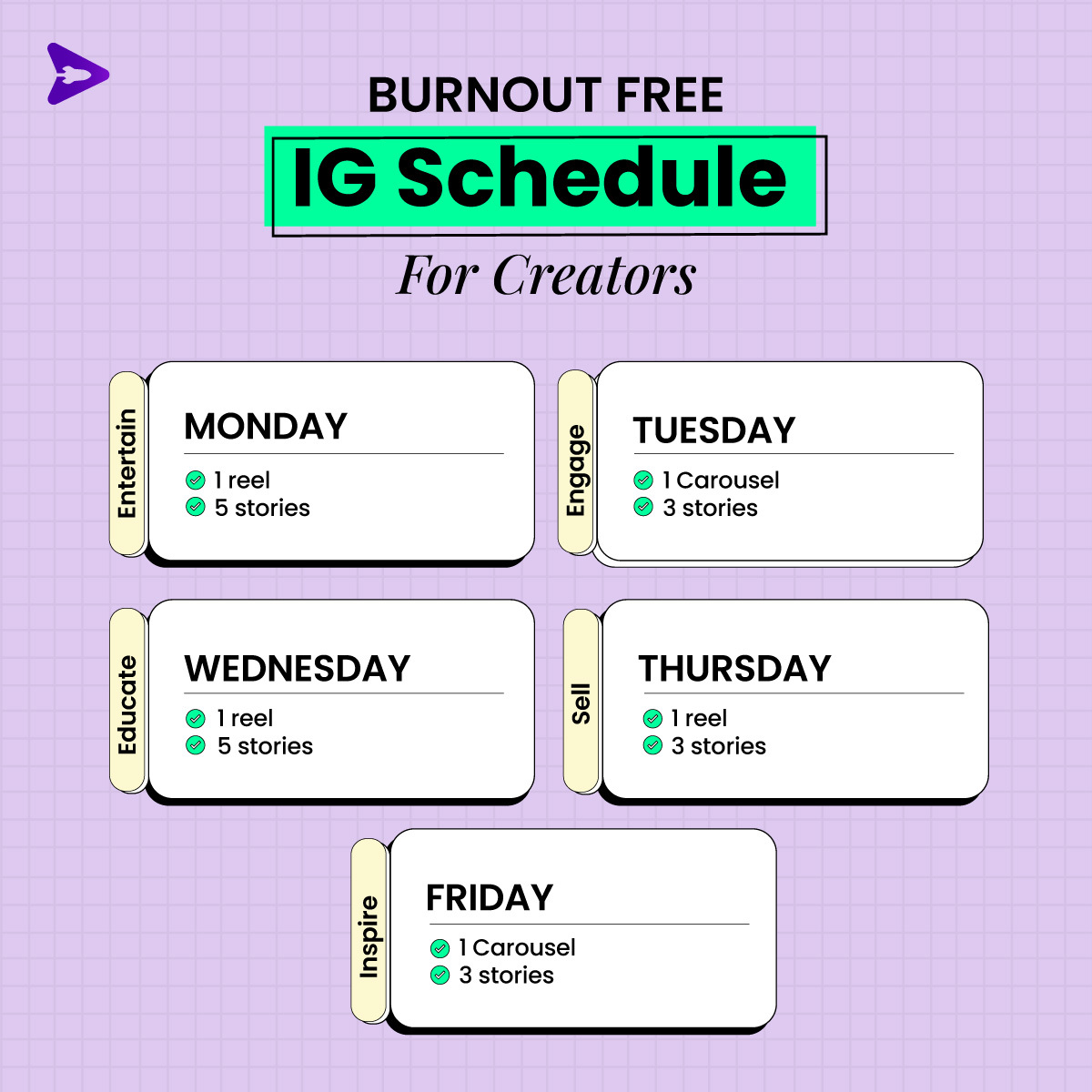 rigi_app's tweet image. Burnout Free Content Calendar For Instagram.

#creators #contentcreatortips #contentcreatorsofinstagram #creatorgrams